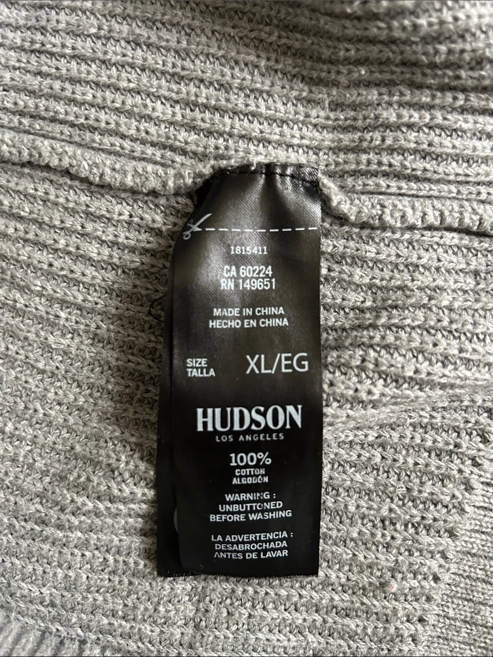 Hudson Cotton Cardigan